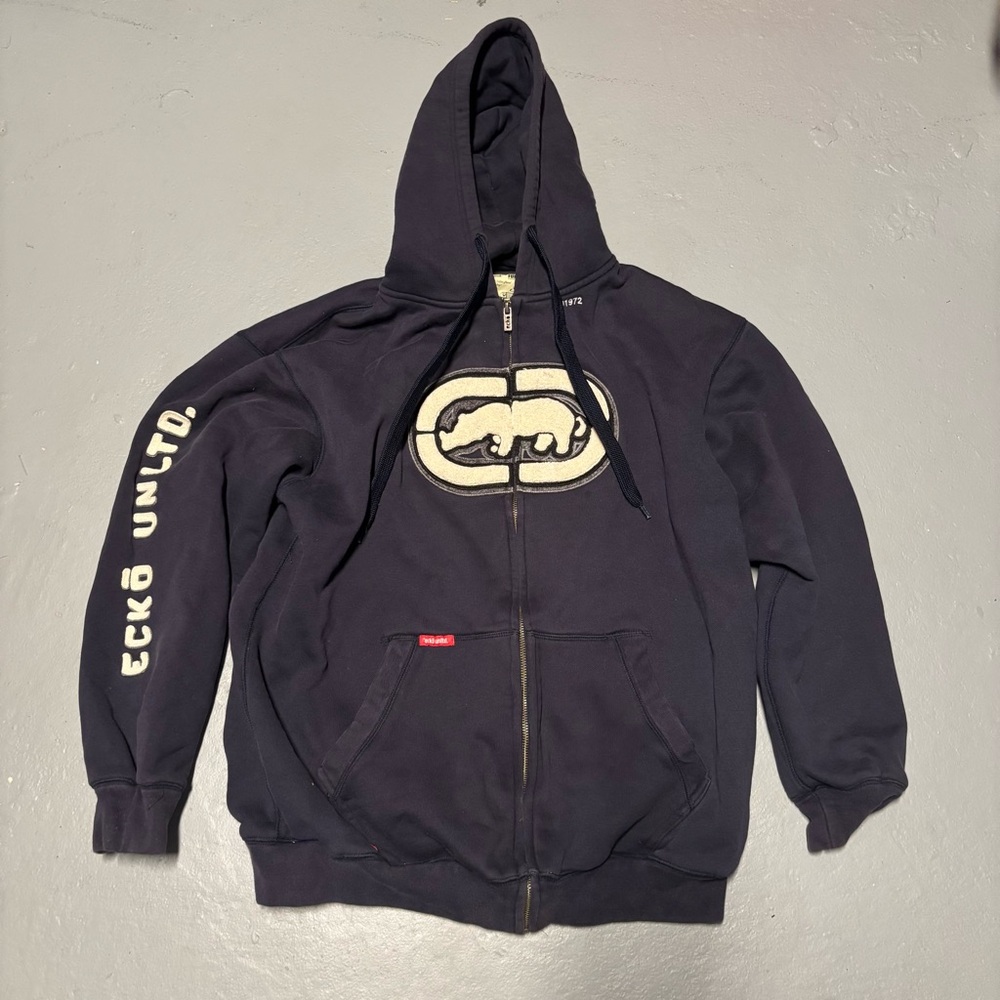 ECKÖ UNLTD vintage y2k zip up jacket men large